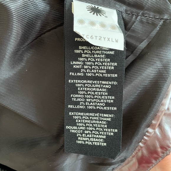 NEW reduced UGG Silver Water repellent Puffer jacket, size S, XS - Picture 12 of 17